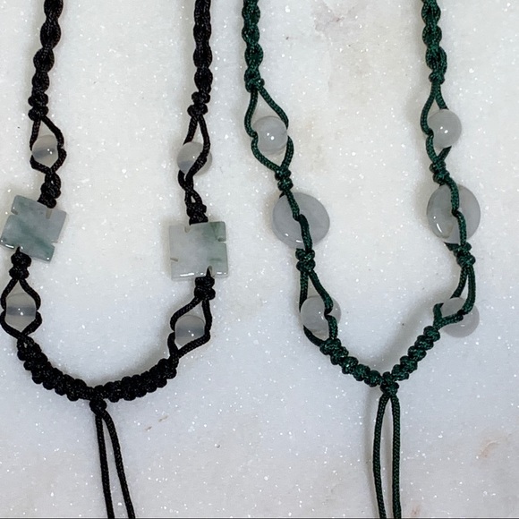 Pendant cords with Jade - Picture 7 of 14